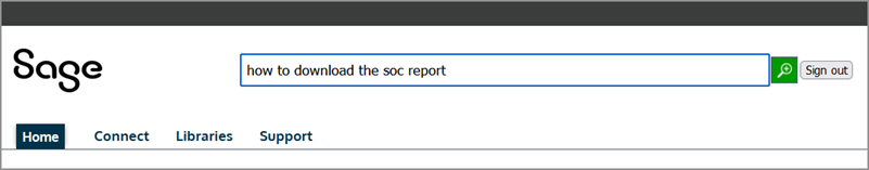 The main search bar located at the top of the Community pages.